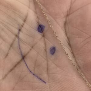 1/20 14K Gold Filled Chain Necklace 16” MSCO Dainty Thin Chain Vintage